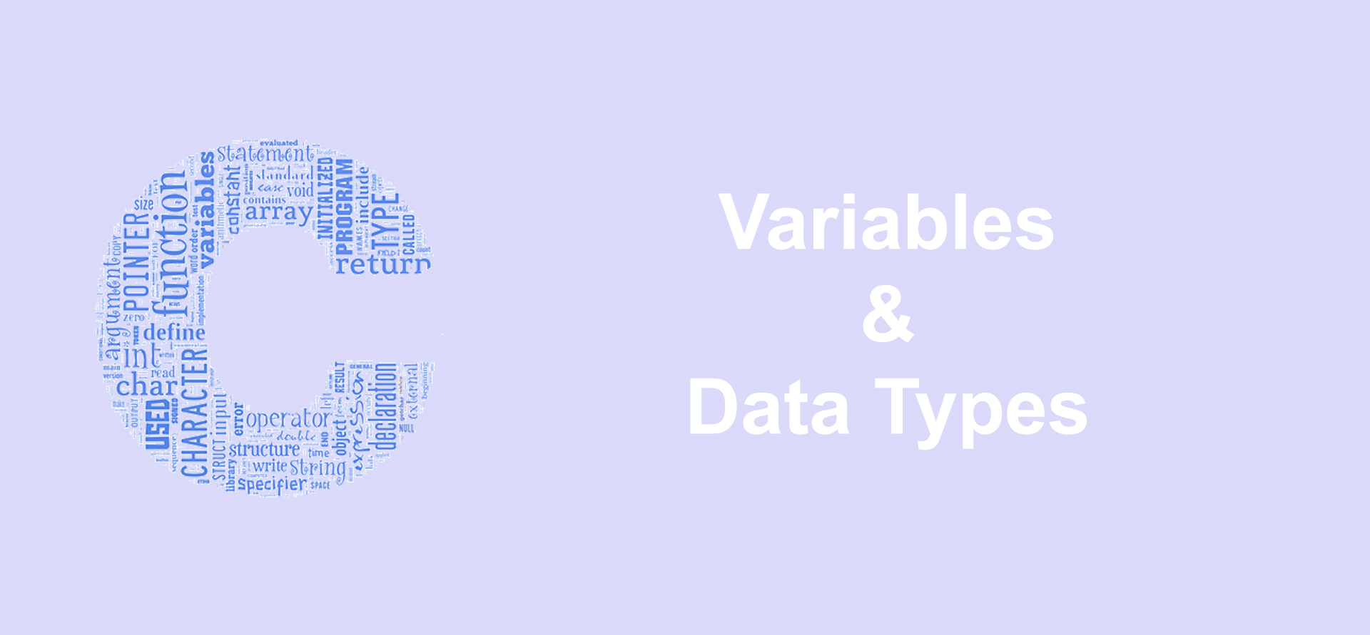 Variables and Data Types in C Programming