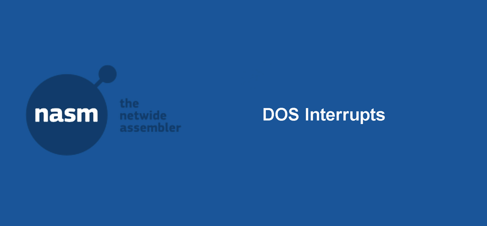 DOS Interrupts
